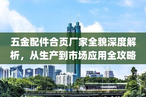 五金配件合页厂家全貌深度解析，从生产到市场应用全攻略