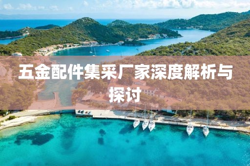 五金配件集采厂家深度解析与探讨