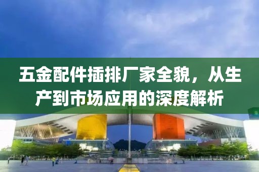 五金配件插排厂家全貌，从生产到市场应用的深度解析