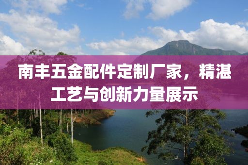 南丰五金配件定制厂家，精湛工艺与创新力量展示