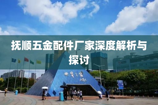 抚顺五金配件厂家深度解析与探讨