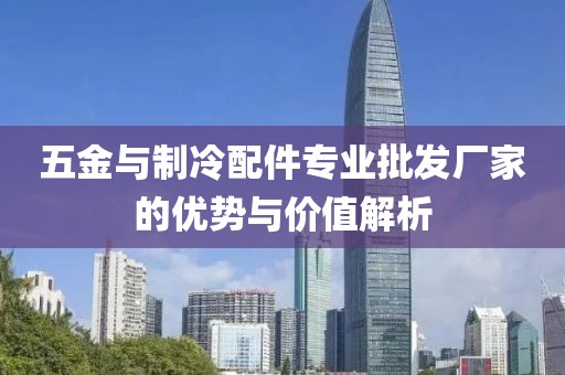 五金与制冷配件专业批发厂家的优势与价值解析