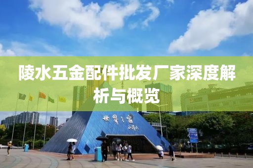 陵水五金配件批发厂家深度解析与概览