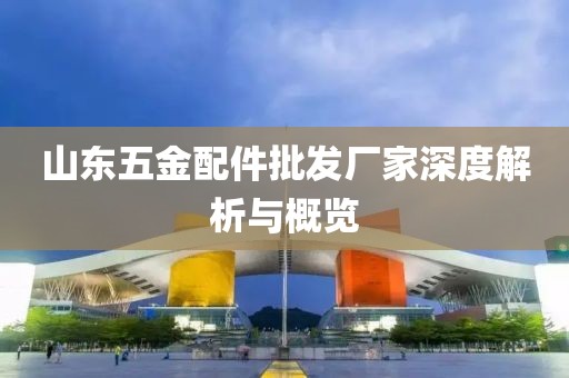 山东五金配件批发厂家深度解析与概览