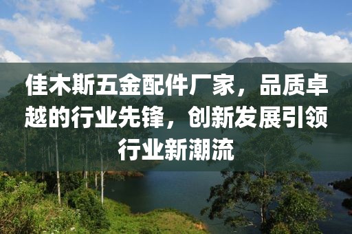 佳木斯五金配件厂家，品质卓越的行业先锋，创新发展引领行业新潮流