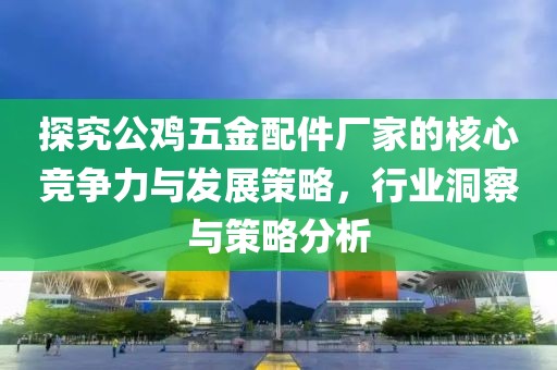 探究公鸡五金配件厂家的核心竞争力与发展策略，行业洞察与策略分析