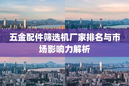 五金配件筛选机厂家排名与市场影响力解析