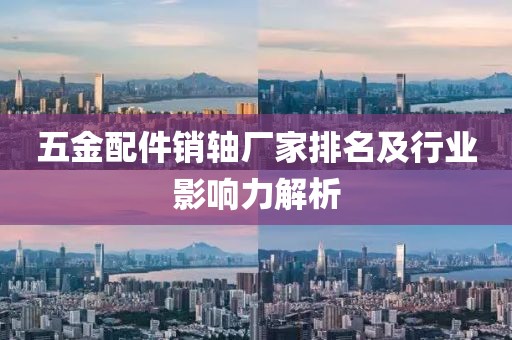 五金配件销轴厂家排名及行业影响力解析