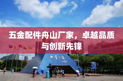 五金配件舟山厂家，卓越品质与创新先锋