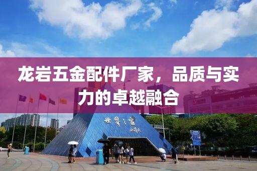 龙岩五金配件厂家，品质与实力的卓越融合