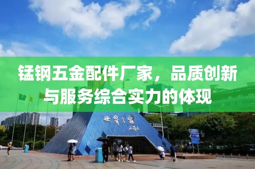 锰钢五金配件厂家，品质创新与服务综合实力的体现