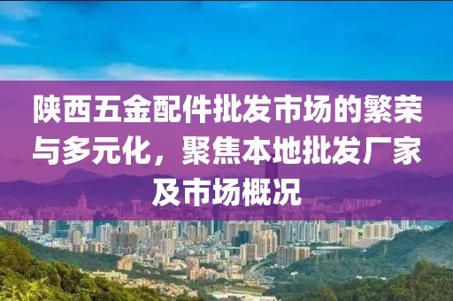 陕西五金配件批发市场的繁荣与多元化，聚焦本地批发厂家及市场概况